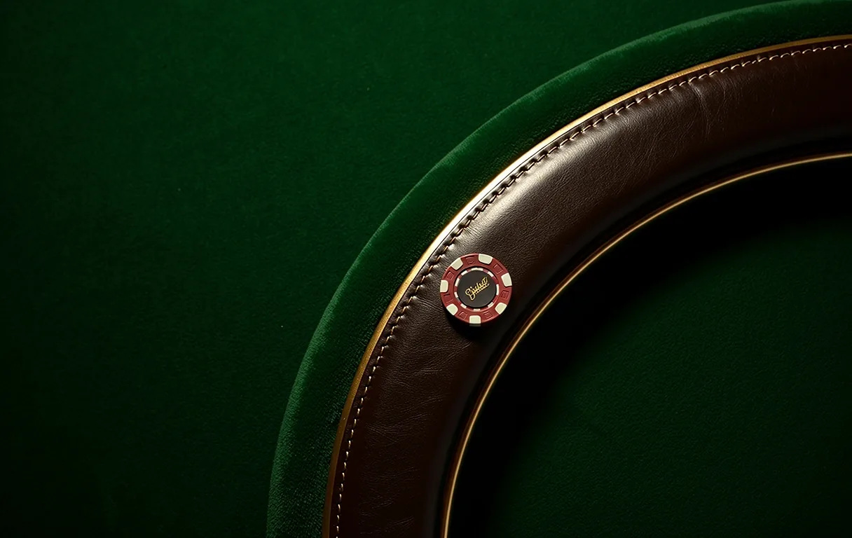 Textura de mesa de casino